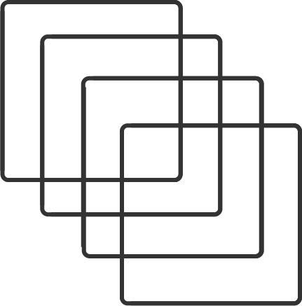 Four separate rooms